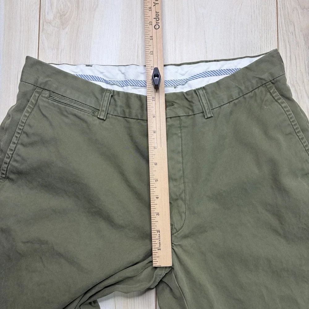 Polo By Ralph Lauren Suffield Pants Mens 36x32 Green Twill Chino